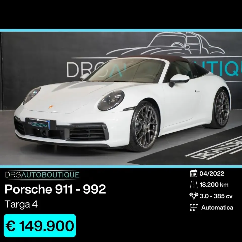 Porsche 992.1 Targa 4