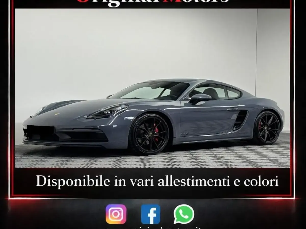 Porsche 718 Cayman GTS 2.5