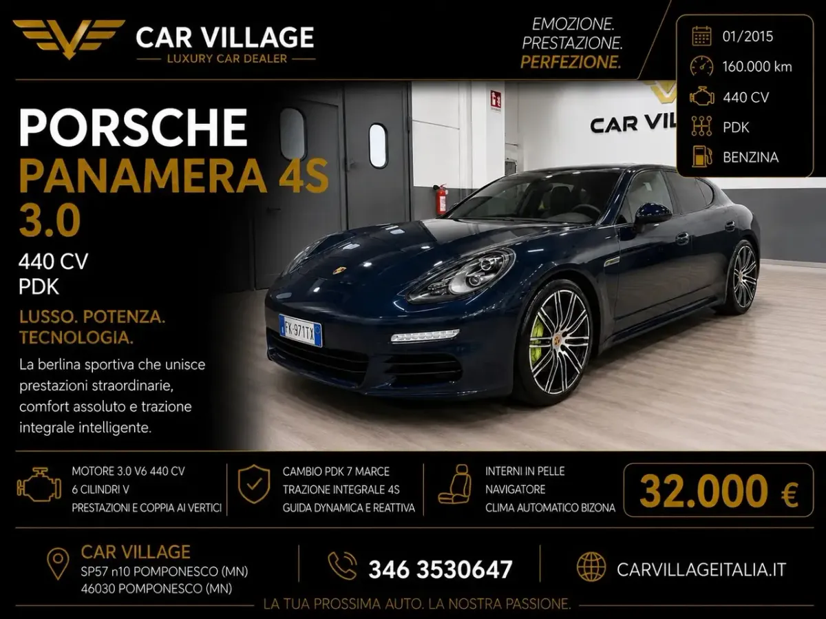 Porsche Panamera 4S