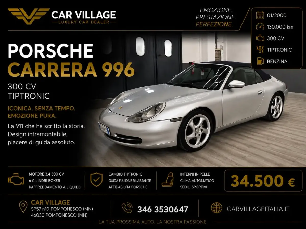 Porsche 996.1 Carrera Cabrio