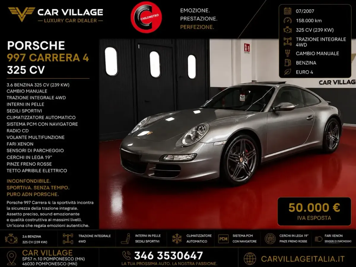 Porsche 997.1 Carrera 4