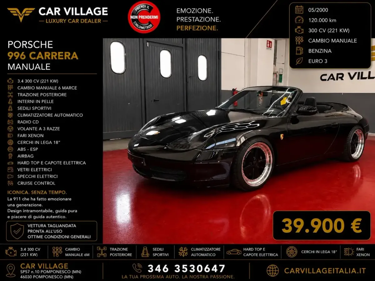 Porsche 996.1 Carrera Cabrio