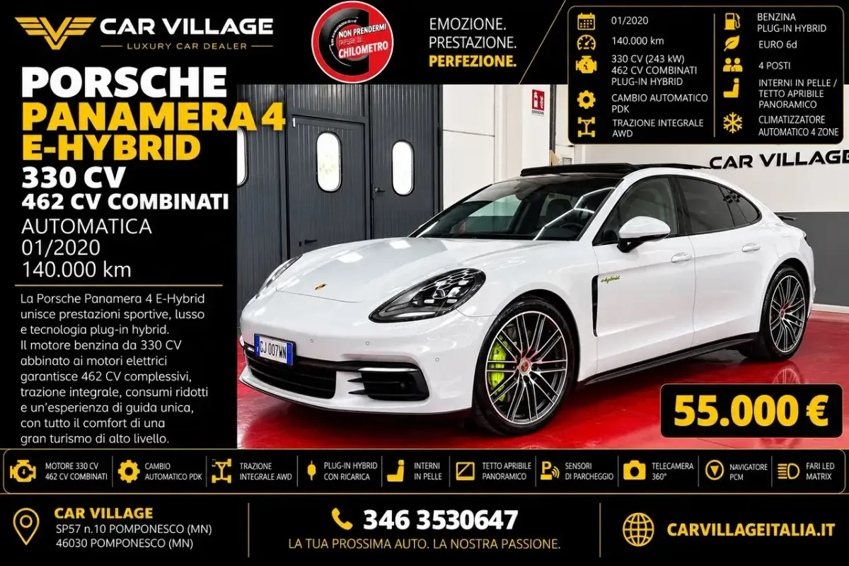 Porsche Panamera 4 E-Hybrid